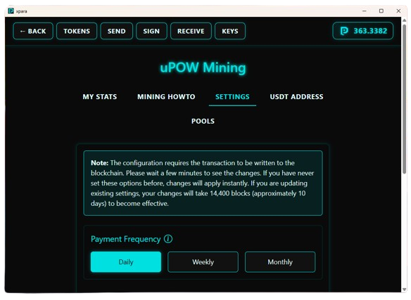 xPARASITE GUI WALLET